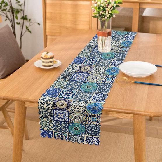 RealHomes Özel Tasarım Dijital Baskılı Dekoratif Runner Runner Fiyatı