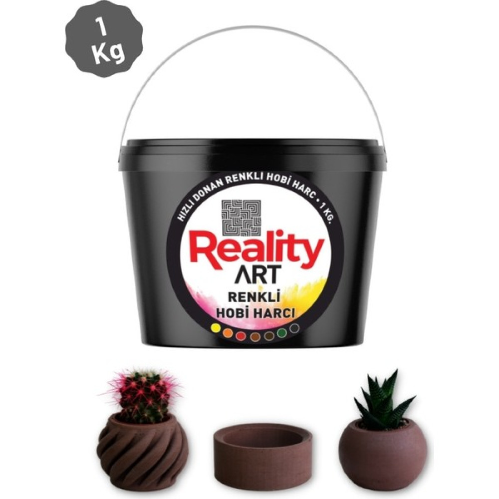 Reality Çikolata Beton Saksı Harcı (1 Kg.) Nalburiye & Hırdavat Fiyatı