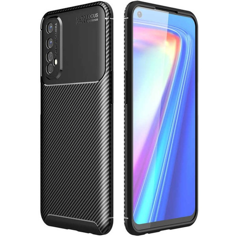 Realme 7 Kılıf Kavim  Negro Silikon Kapak - Siyah Cep Telefonu Aksesuarı Fiyatı