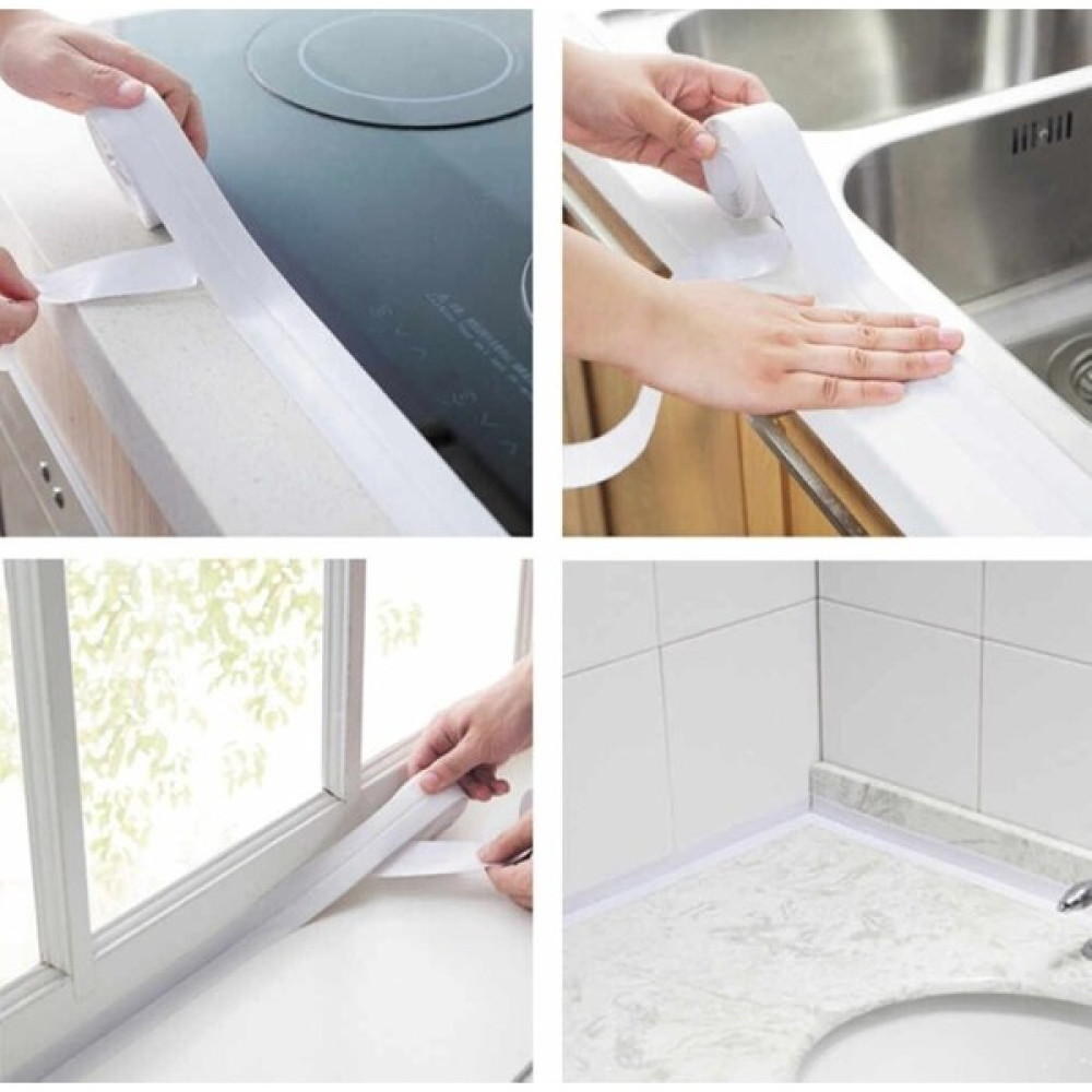 Realözs Su Sızdırmaz Geçirmez Bant Lavabo Küvet Kenar Bandı Küvet Duş 3.2 Nalburiye & Hırdavat Fiyatı