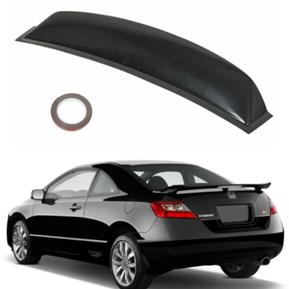 Rear Window Roof Spoiler Deflector 2006-2011 H0NDA Civic Coupe Rear Window Roof Deflector