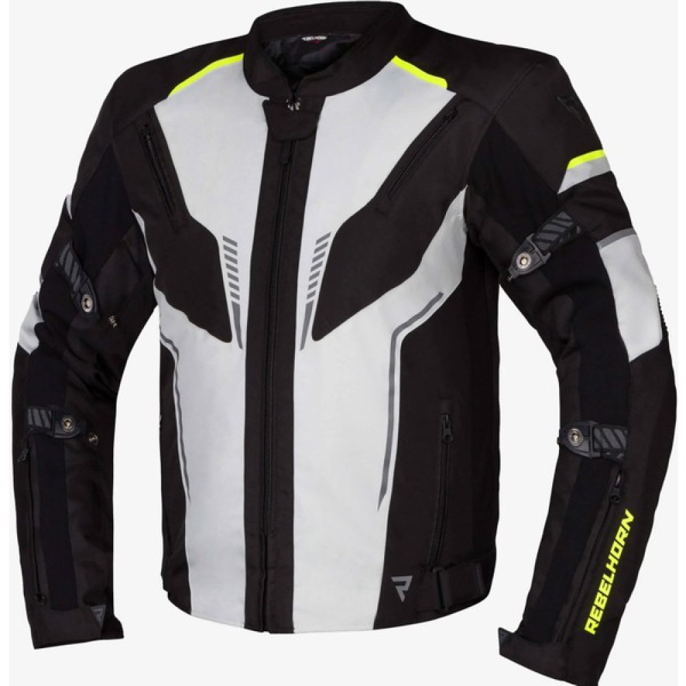 Rebelhorn Blast Motosiklet Montu - Siyah - Gri - Sarı - XL Motorsiklet Montları Fiyatı