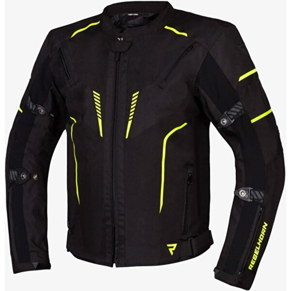 Rebelhorn Blast Motosiklet Montu - Siyah - Sarı - 2XL Motorsiklet Montları Fiyatı