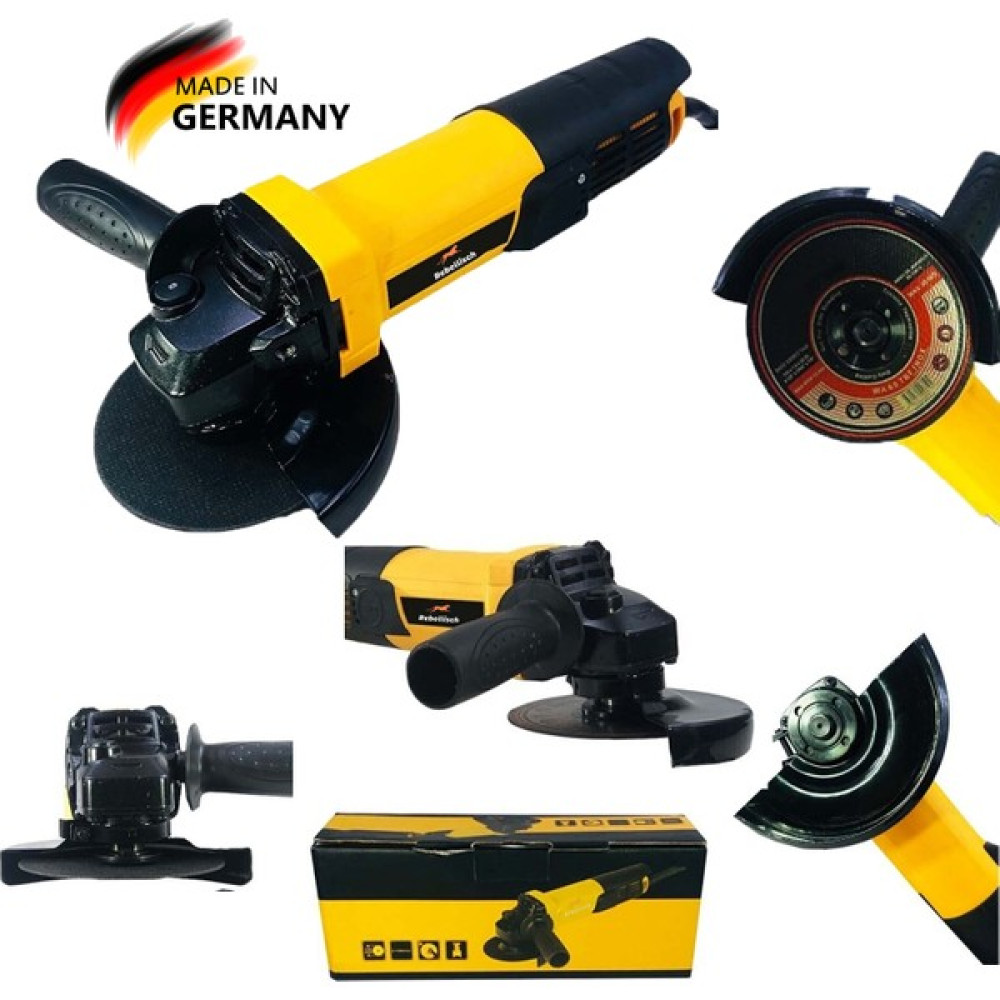 Rebellisch Germany Around Series 7000 Watt 115-125 mm Tam Profesyonel Bakır Sargılı Spiral Taşlama Makinesi Avuç Içi Taşlama Makinesi Taşlama Makinesi Fiyatı