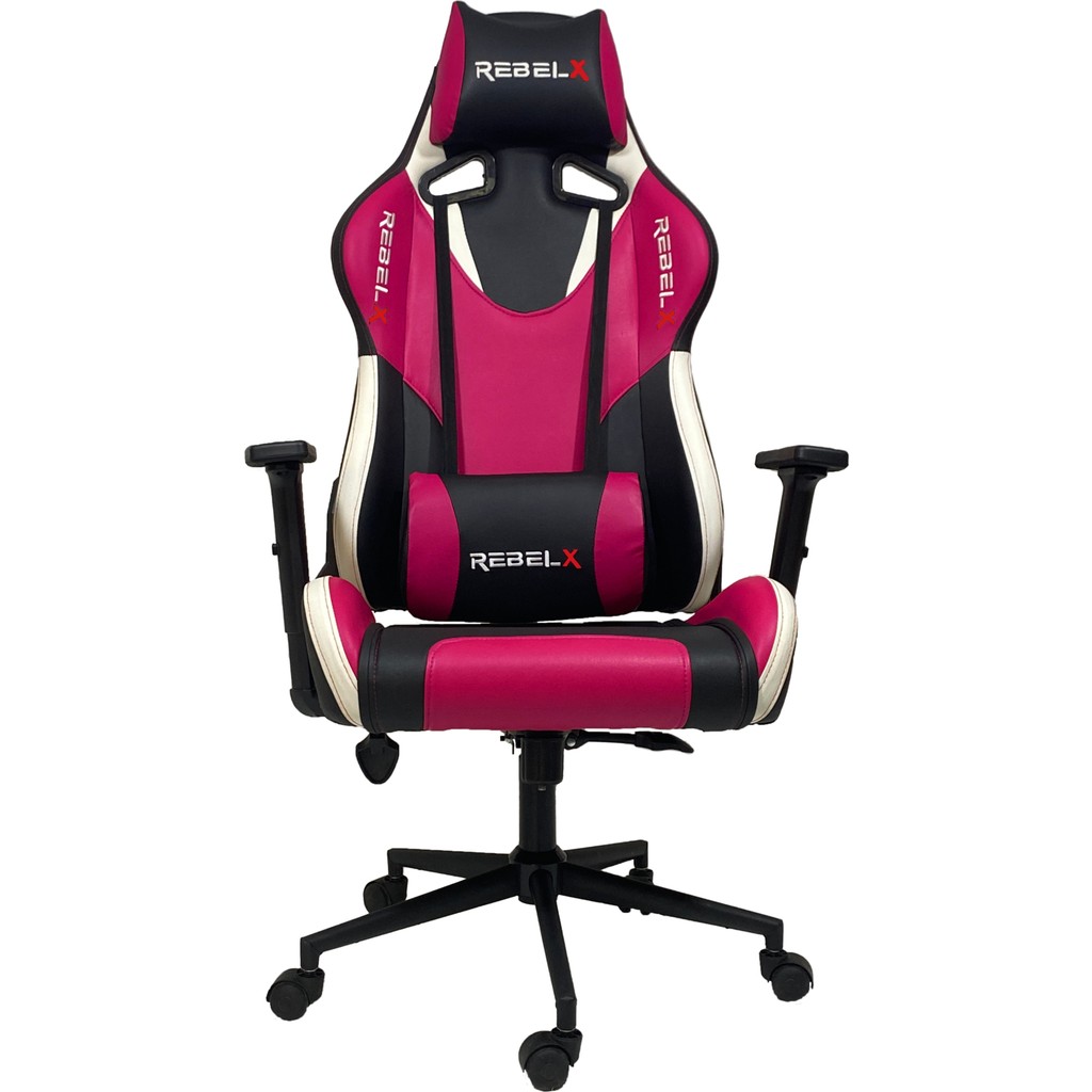 RebelX Legend Pro Oyuncu Koltuğu Pembe Deri Kaplama Ayarlanabilir Kolçaklı Konforlu Tasarım Ofis Koltukları Fiyatı