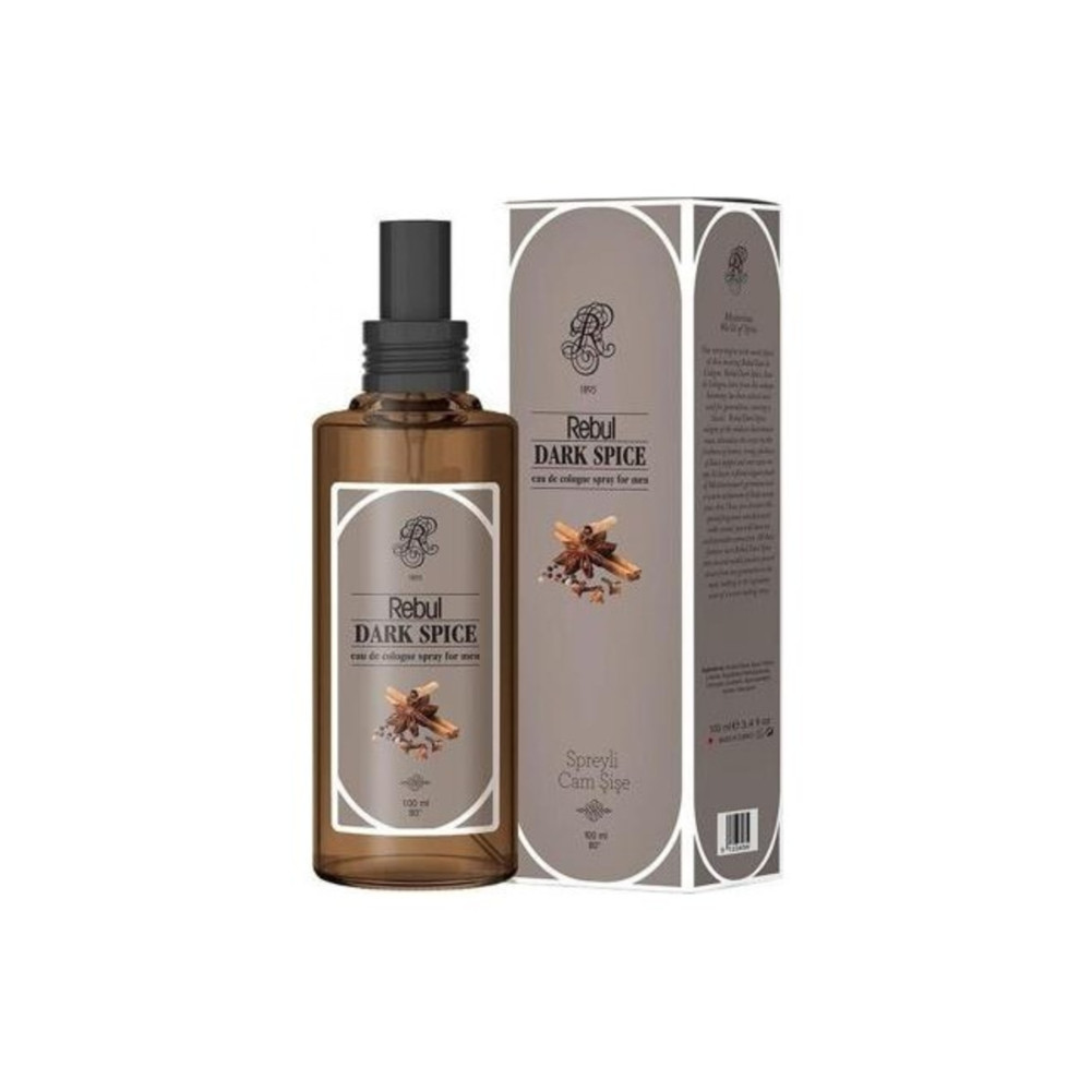 Rebul 100 ml Dark Spice Spreyli Cam Şişe Kolonya Kolonya & Gülsuyu Fiyatı