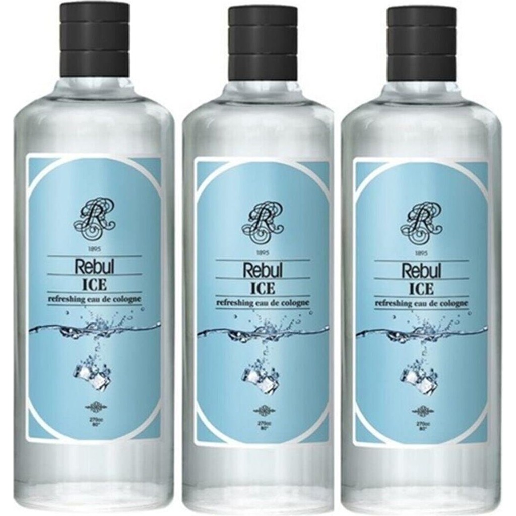 Rebul 80 Derece Dökme Kolonya Ice 270 ml x 3 adet Baharat Kokulu Ferahlatıcı Tuz, Şeker, Baharat Fiyatı