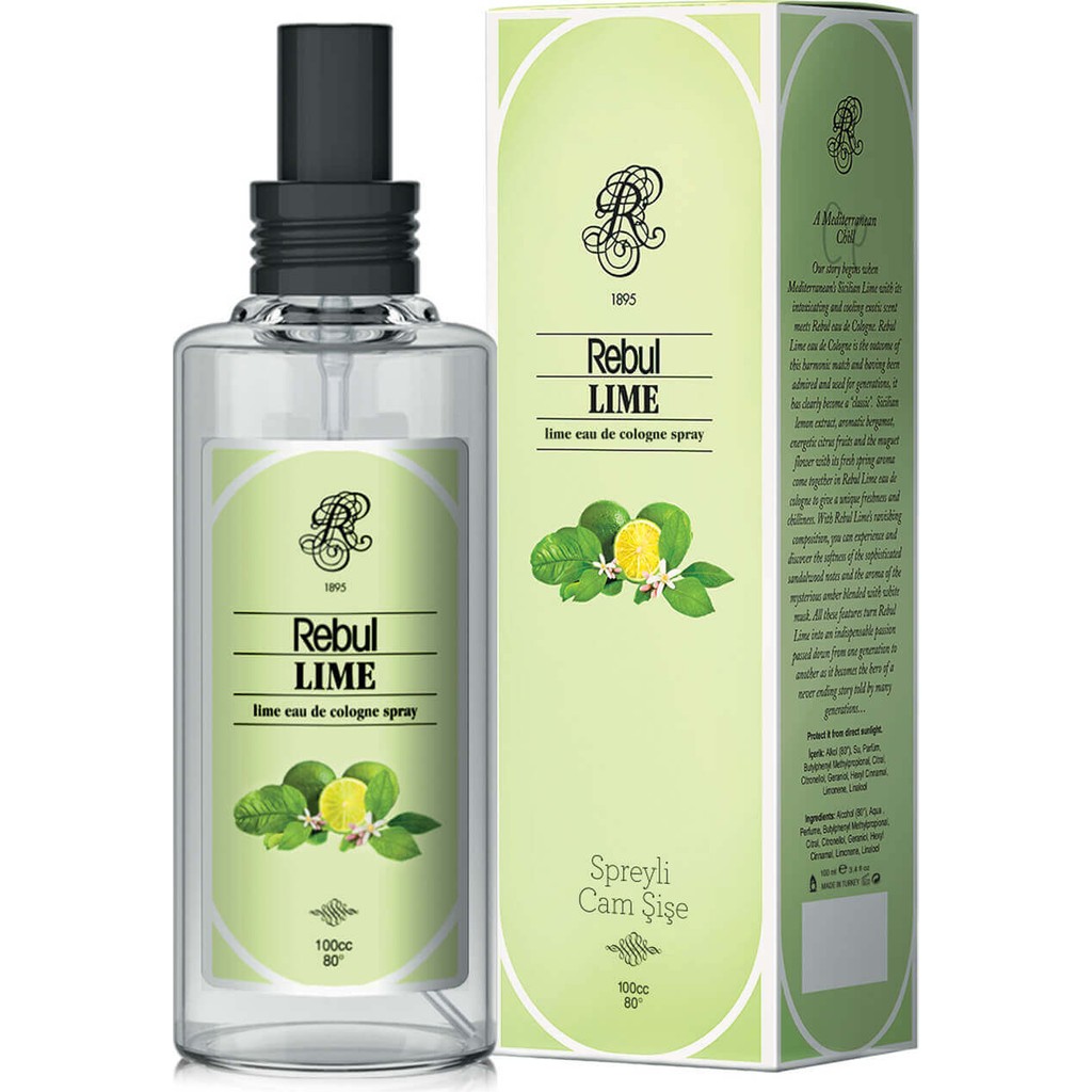 Rebul Lime 125 ml Spreyli Kolonya Diğer Fiyatı