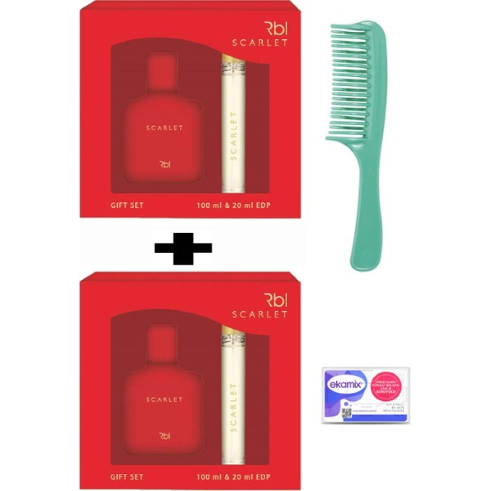 Rebul Parfüm Scarlet 100 ml 20 Ml- 2 Adet - Tarak Hediyeli - 120 ml Oto Boyaları Fiyatı