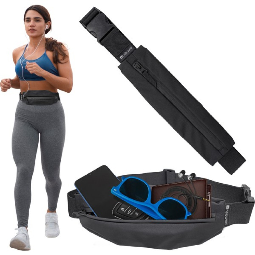 Rebuwo Çok Fonksiyonlu Reflektörlü Sporcu Bel Çantası Siyah Sırt Çantası (Outdoor) Fiyatı