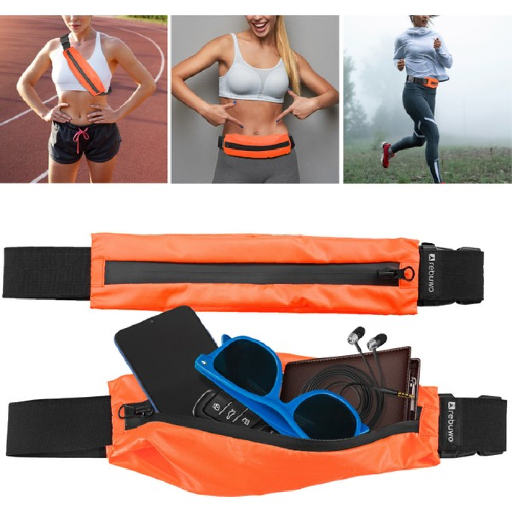 Rebuwo Çok Fonksiyonlu Reflektörlü Sporcu Bel Çantası Turuncu Sırt Çantası (Outdoor) Fiyatı