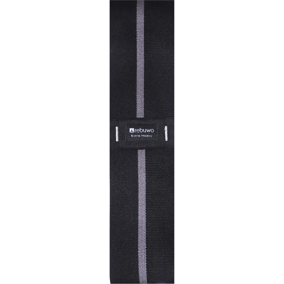 Rebuwo Extra Heavy Squat Direnç Bandı 33X8 cm Kaymaz Fitness Egzersiz Lastiği – Siyah & Koyu Gri Diğer Fiyatı