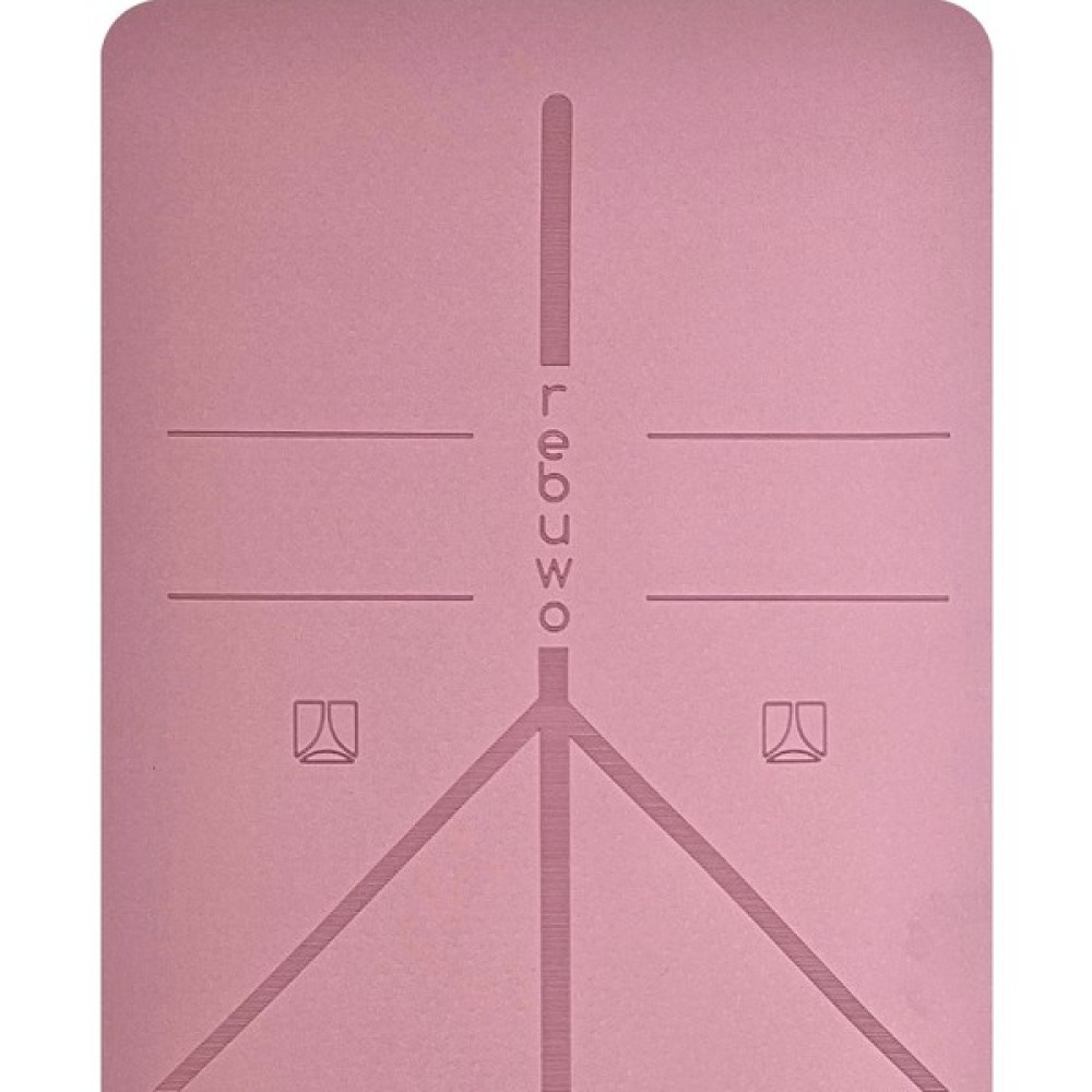 Rebuwo Hizalama Tasarım Yoga Pilates Mat 8mm Tpe Yoga Pilates Mat Pilates Minderi Fiyatı