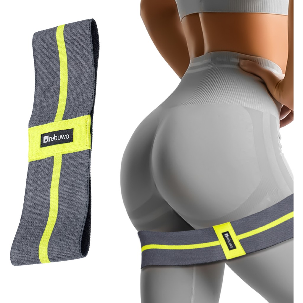 Rebuwo Squat Bant Pilates Fitness Spor Kalça Egzersizleri Direnç Bandı Direnç Lastiği 30CM SSD / Solid State Drive Fiyatı