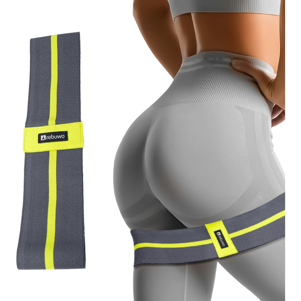 Rebuwo Squat Bant Pilates Fitness Spor Kalça Egzersizleri Direnç Bandı Direnç Lastiği 40 cm SSD / Solid State Drive Fiyatı