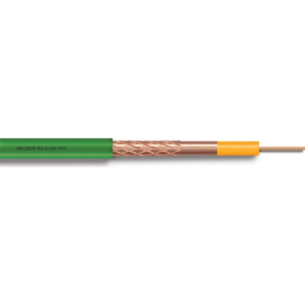 Reçber Rg6/U6 Tv Kablosu Cu/Cu (1 Metre) Ses Kablosu Fiyatı
