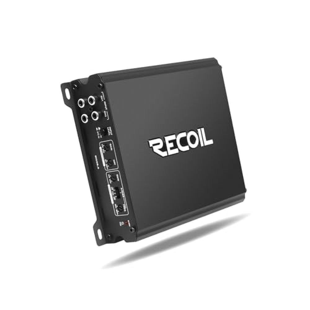 Recoil DI550.4 Full-Range Class-D 4-Channel Car Audio Amplifier, 1,040 Watts Max Power, 2-4 Ohm Stable, Mosfet Power Supply, Bridgeable Car Speakers & Subwoofer Fiyatı