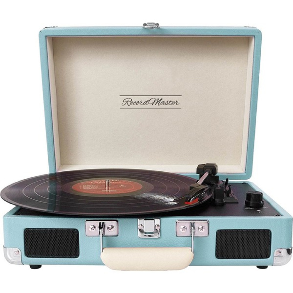 Record Master Retro Pikap T310CH - Şarj Özellikli - Turkuaz Mavi Pikap & Aksesuarları Fiyatı
