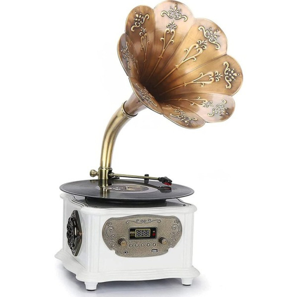 Record Master RMJ-209C Gramofon Pikap Beyaz 33 45 Devir Plak Çalar Pikap & Aksesuarları Fiyatı