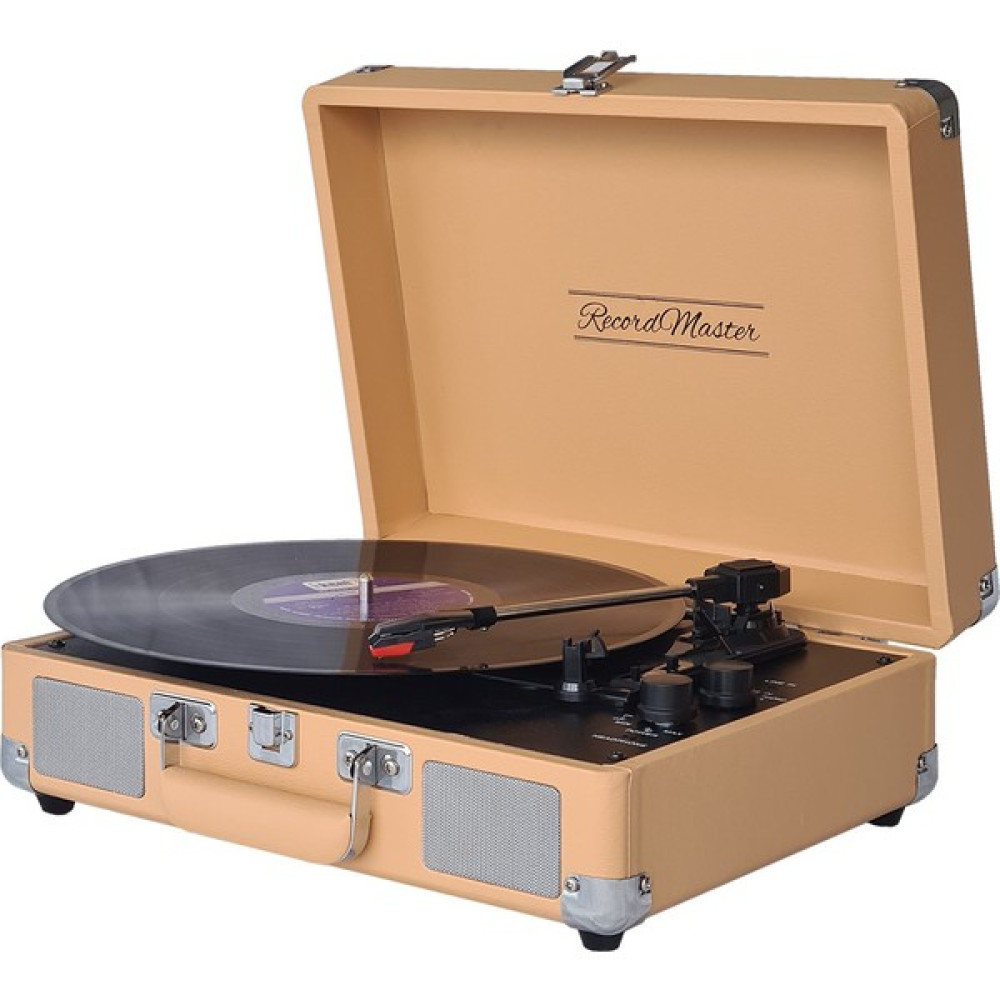 Record Master ST14012 Retro Pikap - Gün Batımı Sarı - Bluetooth ve Şarj Özellikli - Tüm Plakları Çalabilme Pikap & Aksesuarları Fiyatı