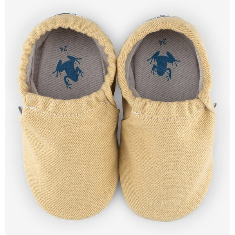 Recycled Canvas Basic Eco Sarı Barefoot Patik Bebek Ayakkabısı Fiyatı
