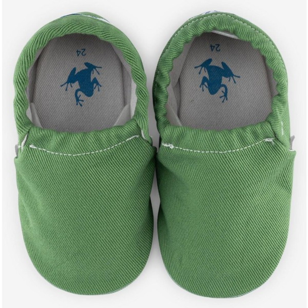 Recycled Canvas Basic Eco Yeşil Barefoot Patik Bebek Ayakkabısı Fiyatı