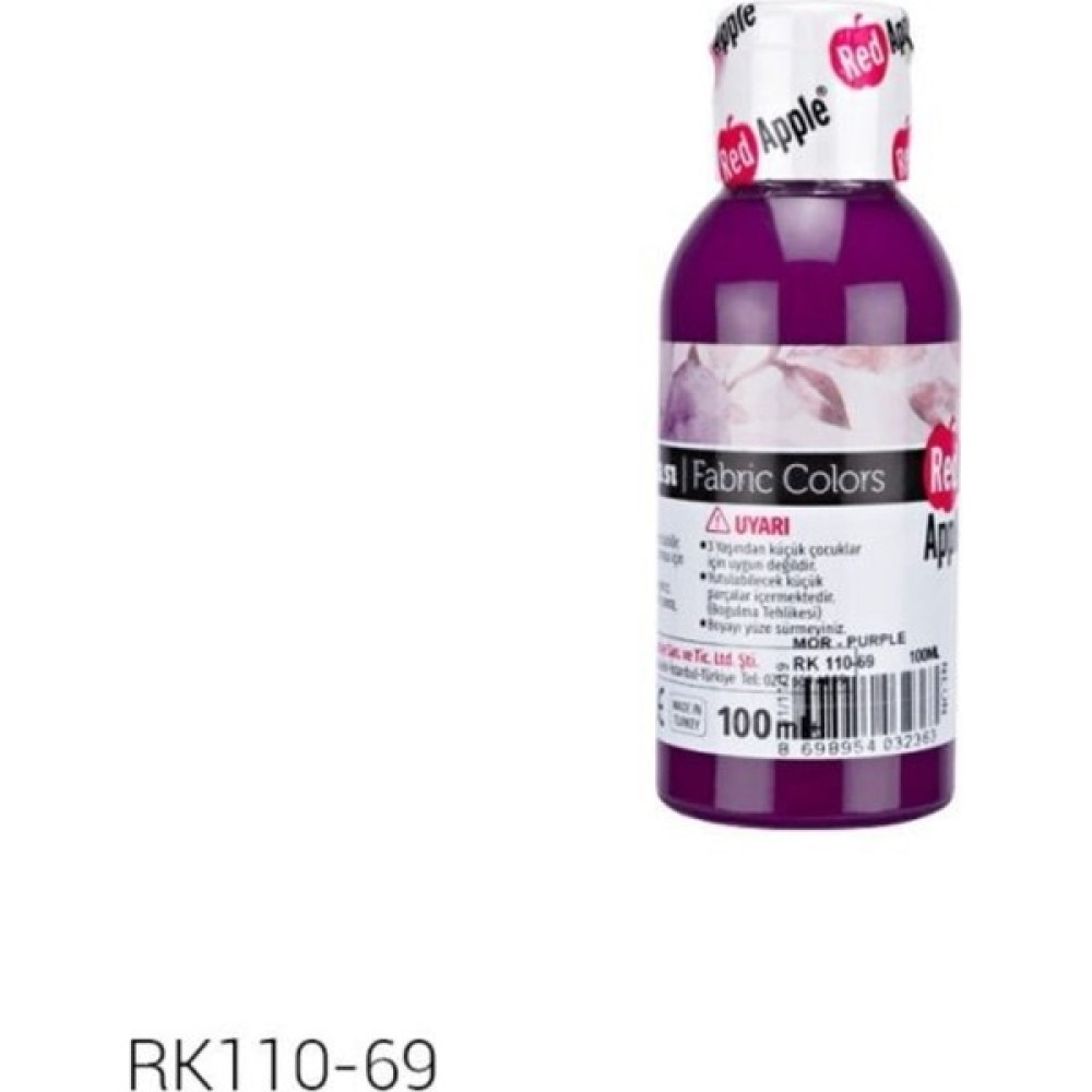 Red Apple Kumaş Boyası 100 gr Neon Mor Oto Boyaları Fiyatı