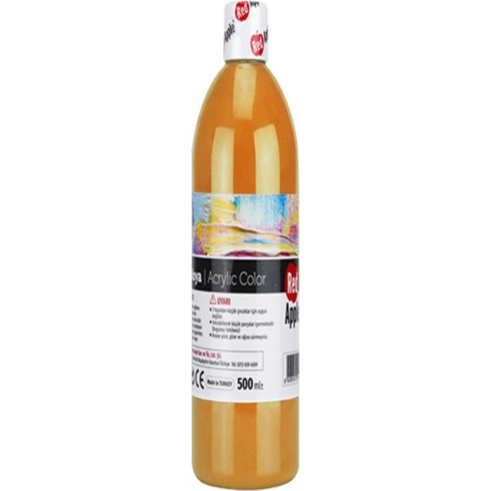 Red Apple RA150-18 Akrilik Boya 500 gr Turuncu Akrilik Boya Fiyatı