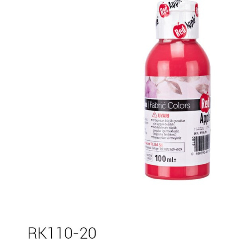Red Apple Red Kumas Boyası 100 ml Pembe RK110-20 Oto Boyaları Fiyatı