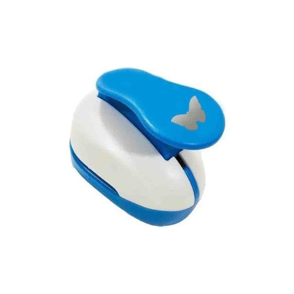 Red Apple Şekilli Büyük Boy Delgeç 3.8 cm Kelebek 1 Adet Mavi Renk ile Kullanıma Uygun Delgeç Fiyatı