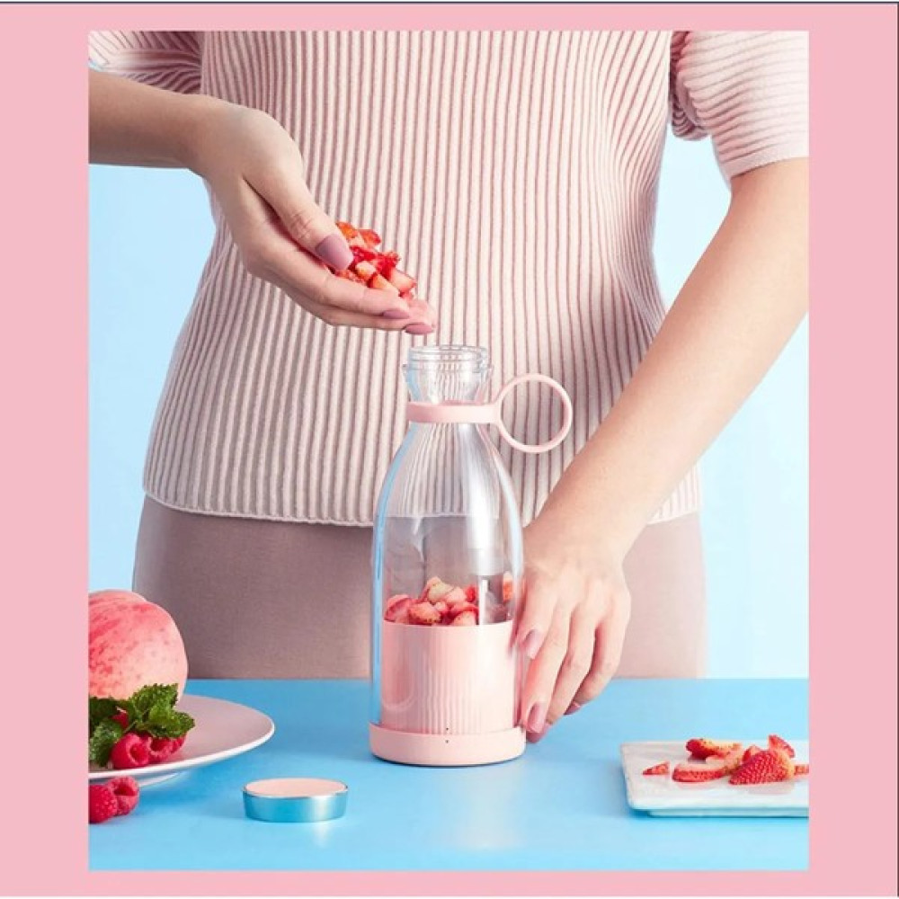 Red Boss Taşınabilir Şarjlı Blender - Fresh Juice Blender | Taşınabilir Kablosuz Şarjlı Smoothie El Blender - Beyaz Blenderler Fiyatı