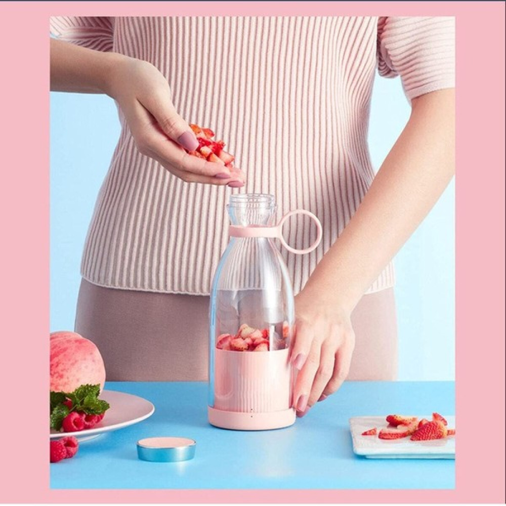 Red Boss Taşınabilir Şarjlı Blender - Fresh Juice Blender | Taşınabilir Kablosuz Şarjlı Smoothie El Blender - Pembe Blenderler Fiyatı