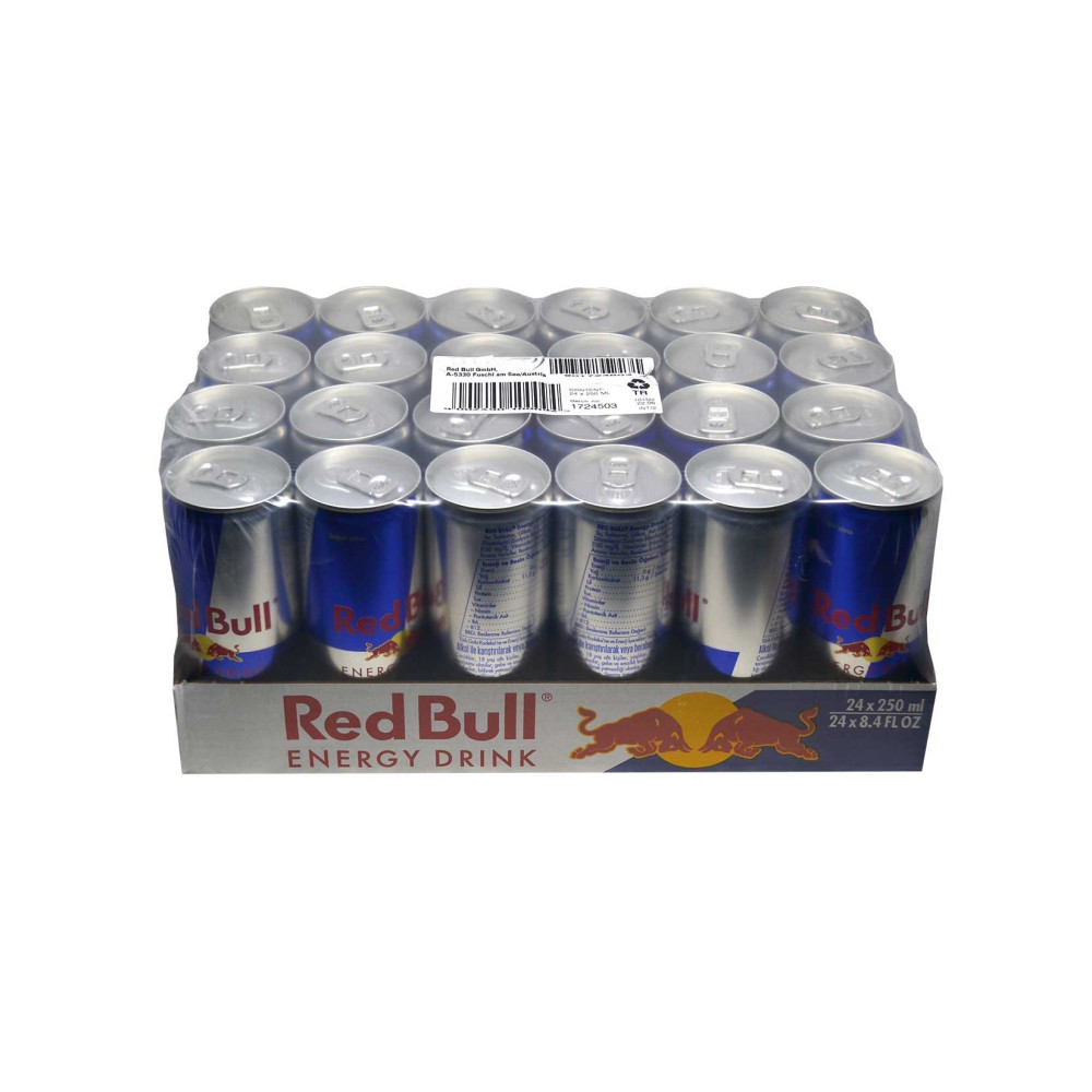 Red Bull Enerji İçeceği 250 ml X 24'lü Paket