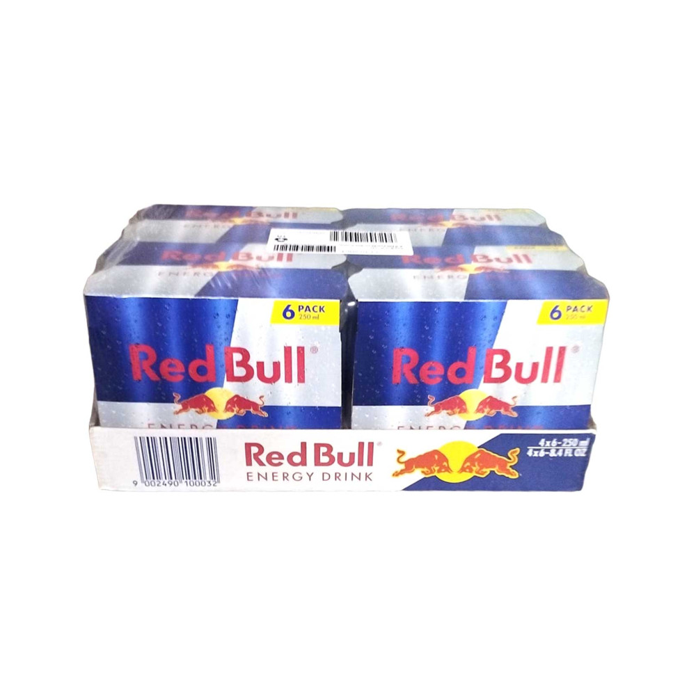 Red Bull Enerji İçeçeği 250 ml x 6'lı Paket