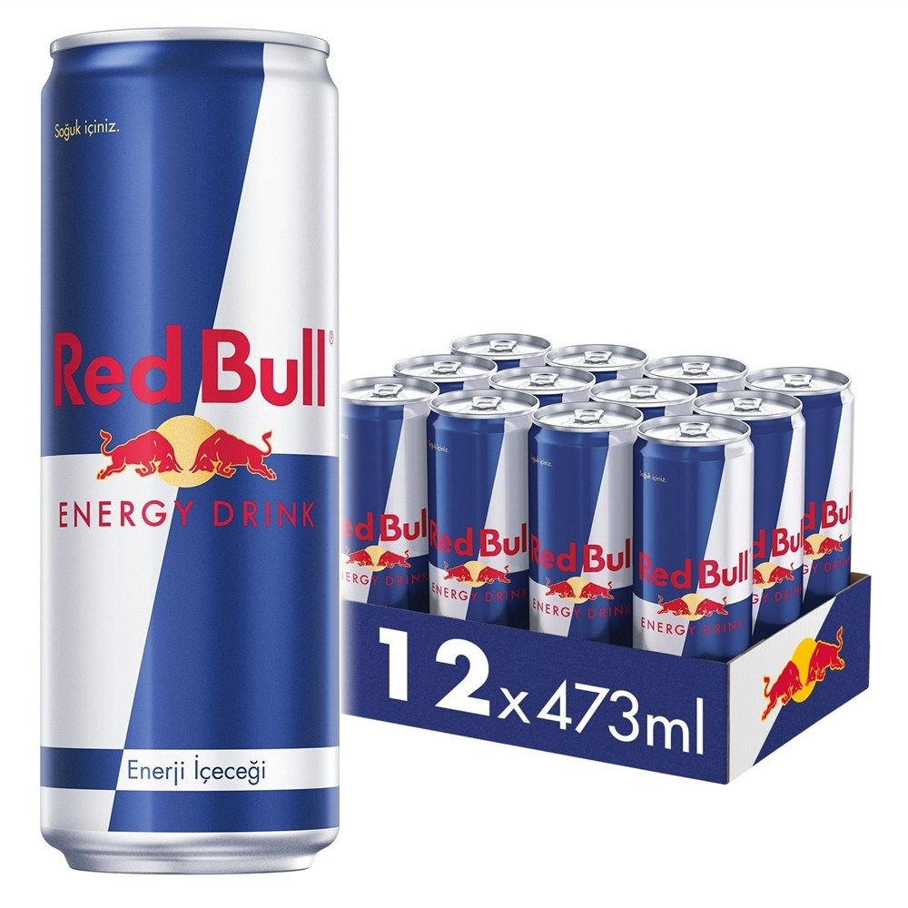 Red Bull Enerji İçeceği 473 ml 12'li Gazlı İçecek Fiyatı