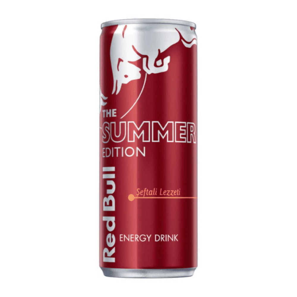 Red Bull Enerji İçeceği Şeftali 250 ml X 24'lü Paket