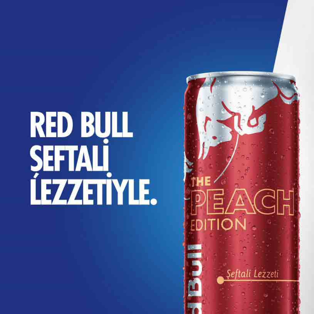 Red Bull Enerji İçeceği Şeftali 250 ml X 24'lü Paket