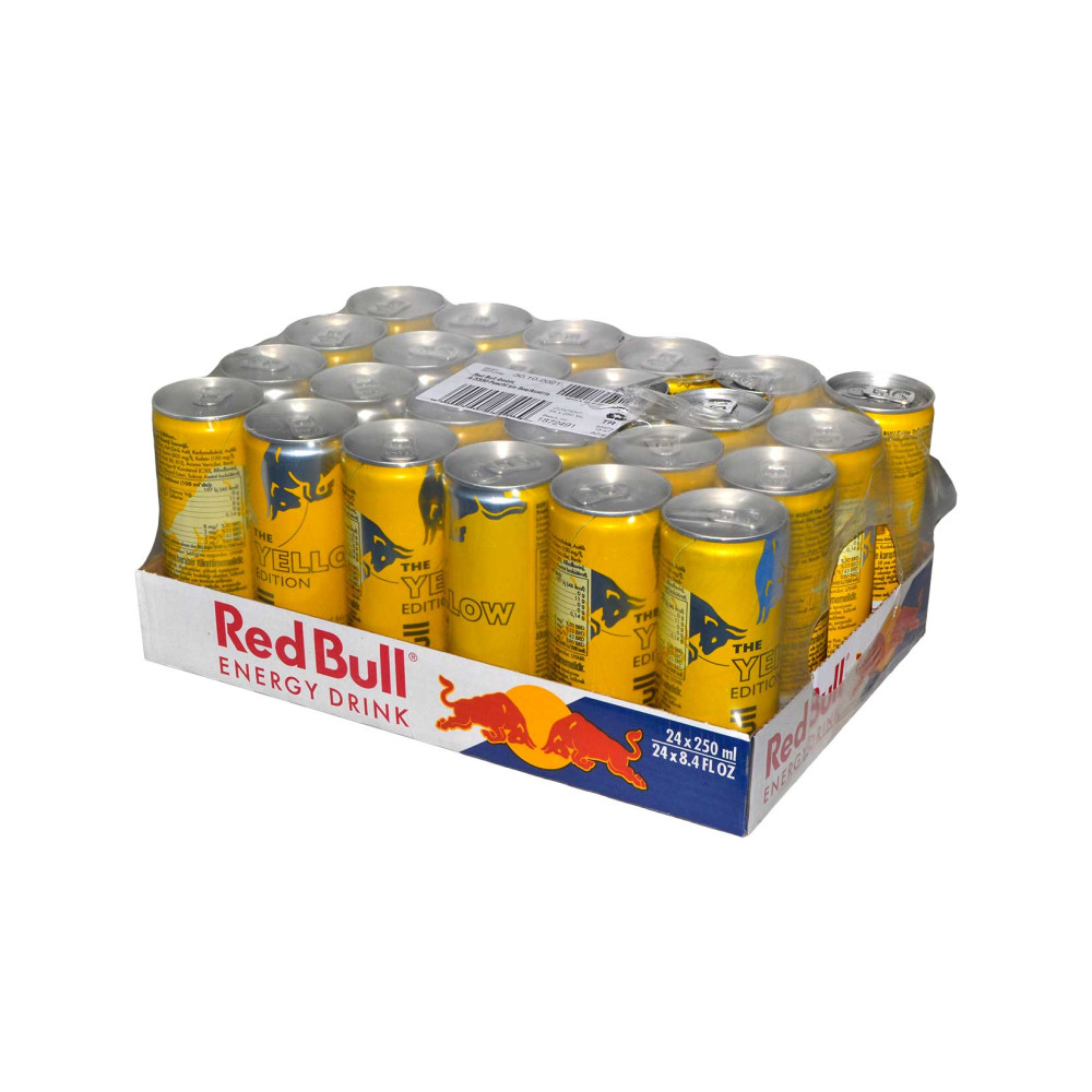 Red Bull Enerji İçeceği Tropikal Meyve 250 ml X 24'lü Paket