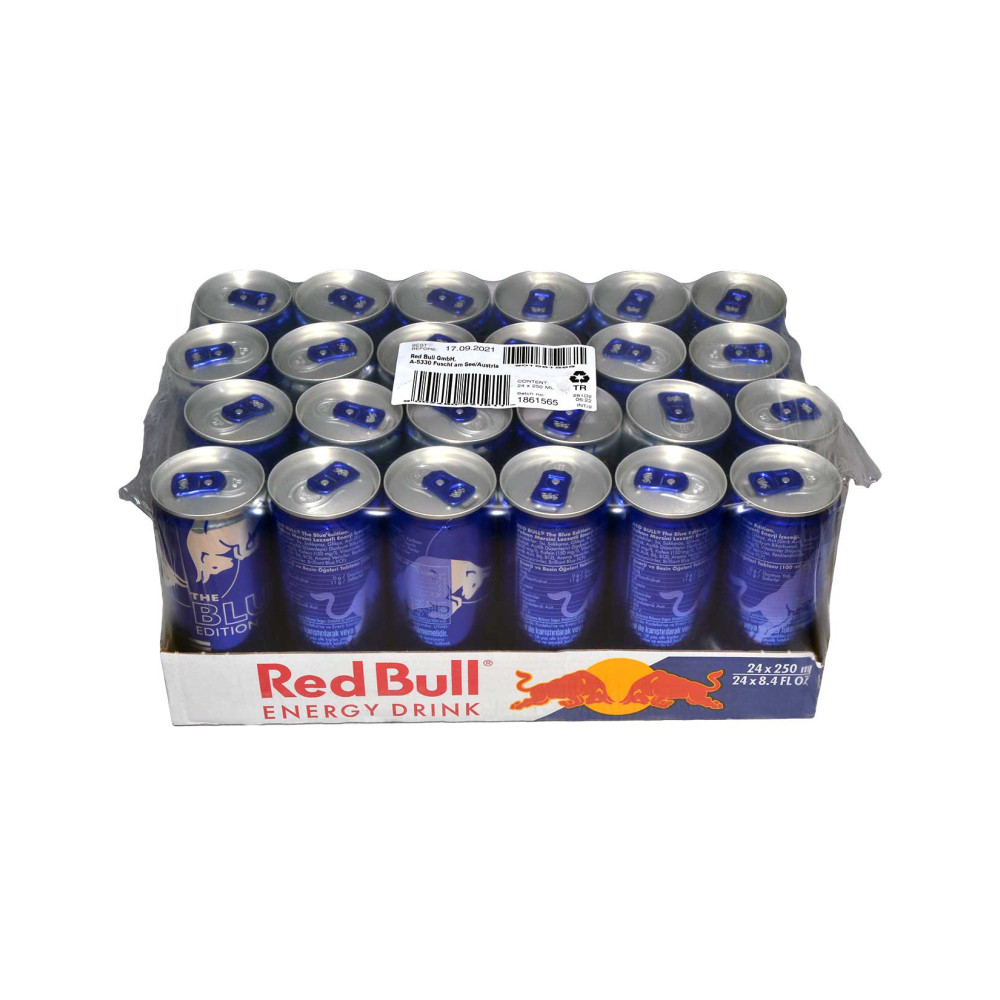 Red Bull Enerji İçeceği Yaban Mersini 250 ml X 24'lü Paket
