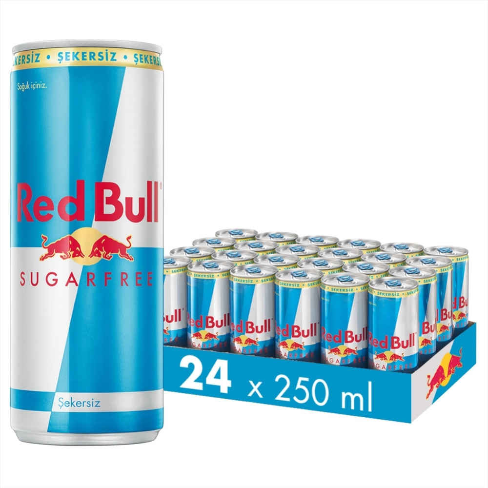 Red Bull Şekersiz Enerji İçeceği 250 ml 24'lü Gazlı İçecek Fiyatı