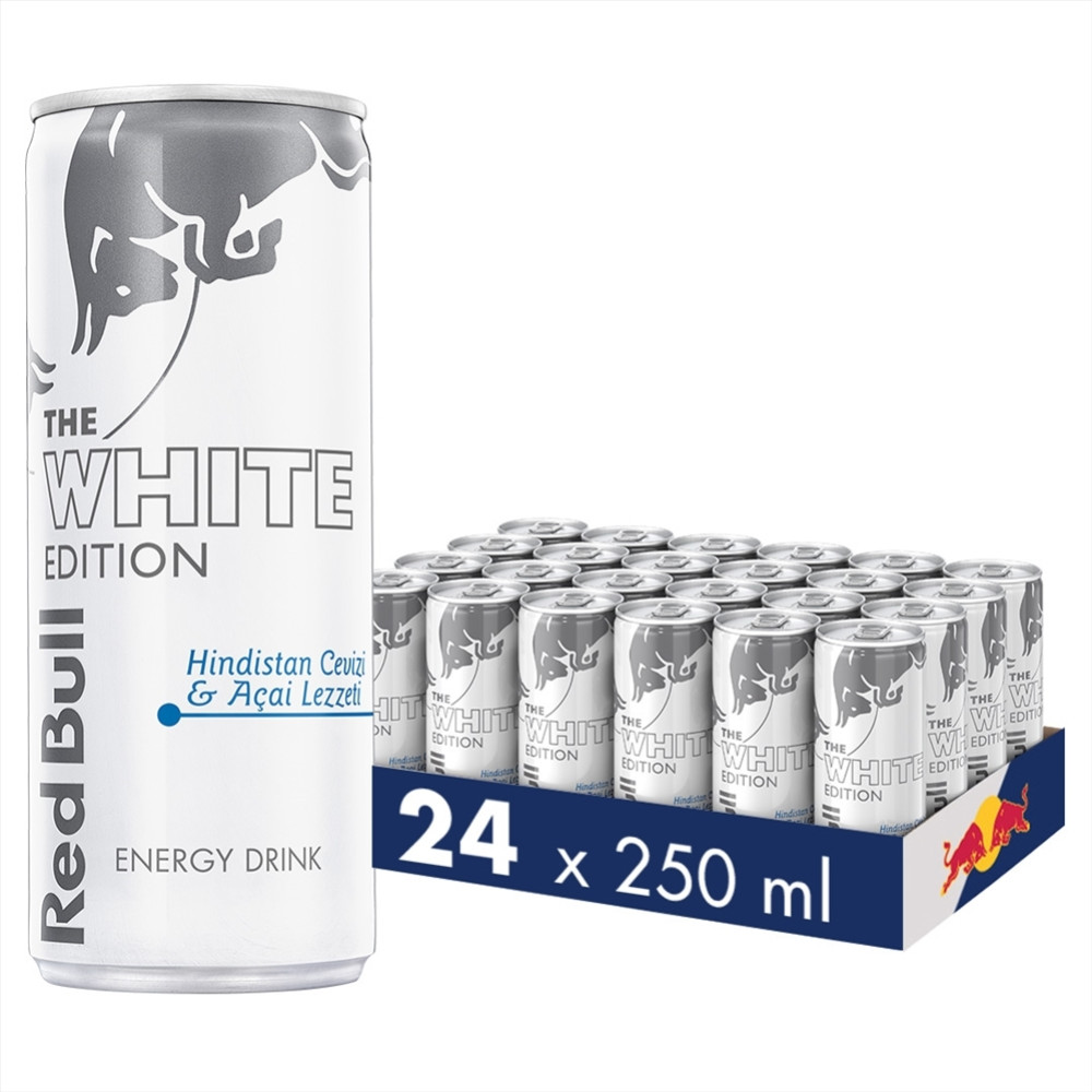 Red Bull White Enerji İçeceği Hindistan Cevizi 250 ml 24'lü Gazlı İçecek Fiyatı