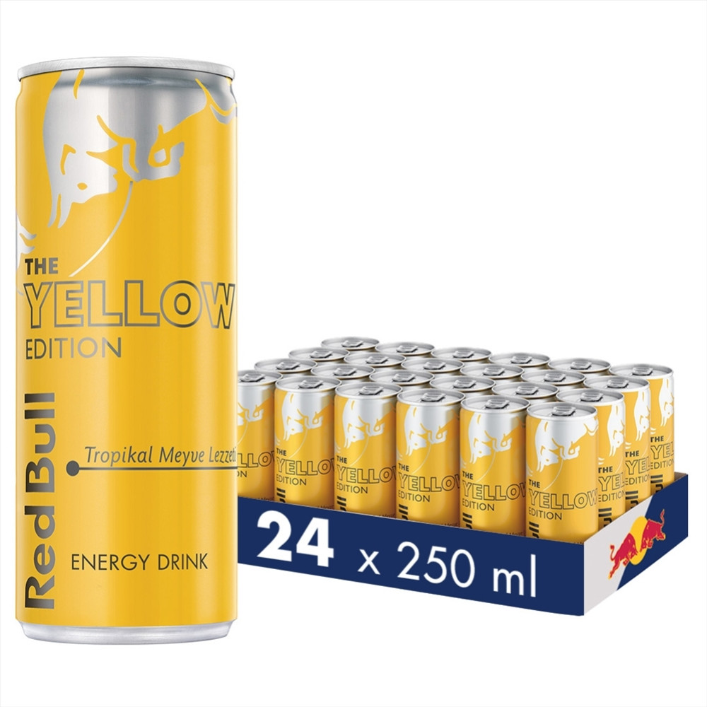 Red Bull Yellow Enerji İçeceği 250 ML Gazlı İçecek Fiyatı