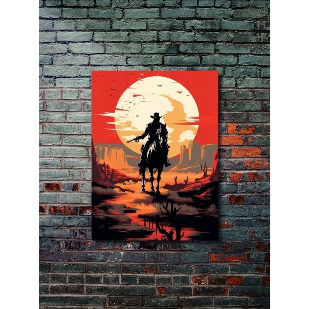 Red Dead Redemption - Gaming Posterleri, Özel Tasarım Kağıt Poster, Duvar Sanatı - 30x40 Diğer Fiyatı