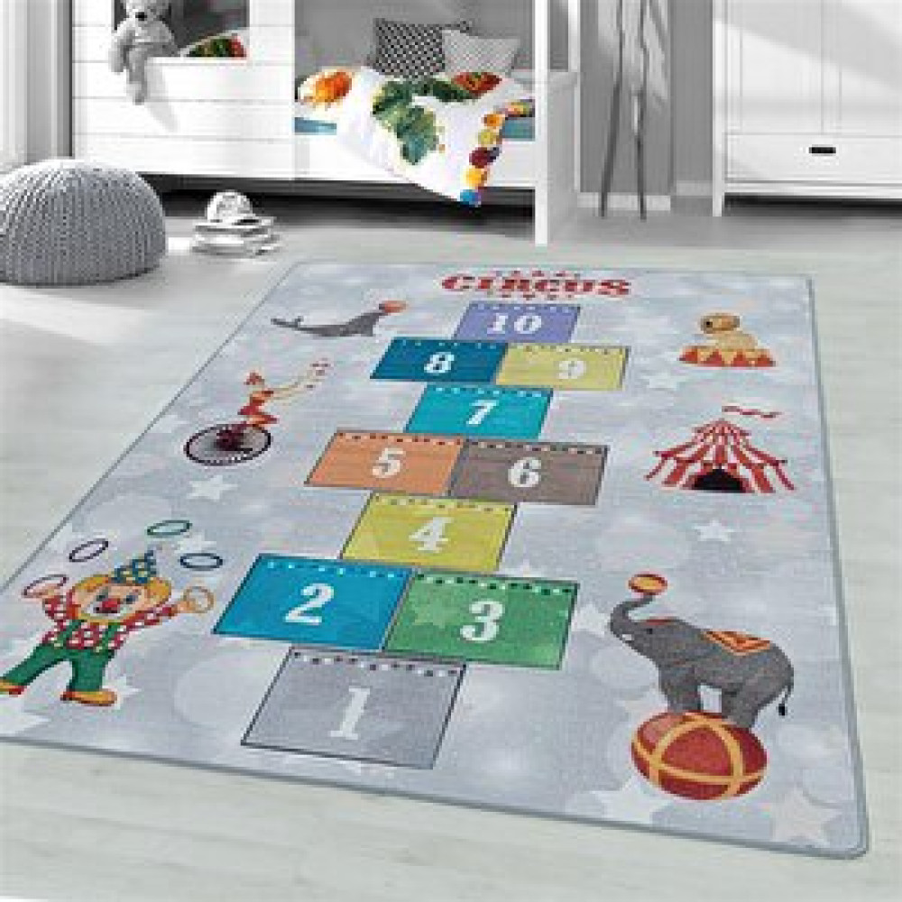 Red Halı Çocuk Halı Sirk Seksek Kız-erkek Oyun Halısı Kreş 140x200 cm Bebek Odası Halı Fiyatı