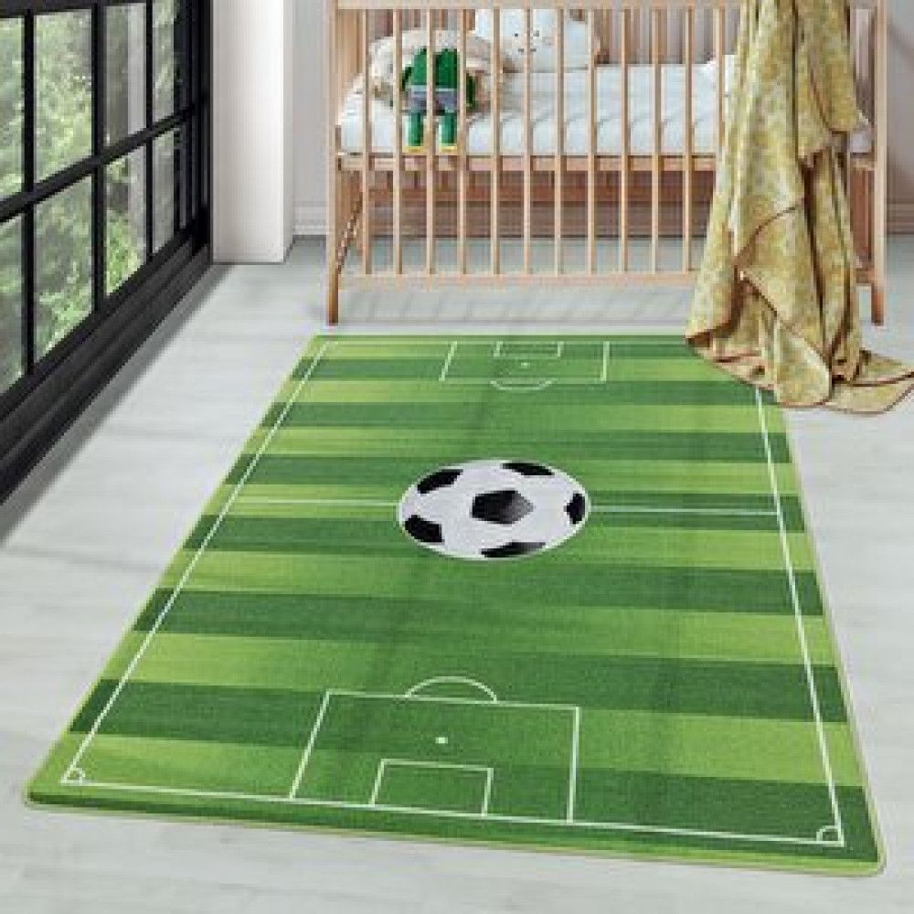 Red Halı Çocuk Halısı Futbol Stadyumu Kız-erkek Oyun Halısı Kreş 140x200 cm Bebek Odası Halı Fiyatı