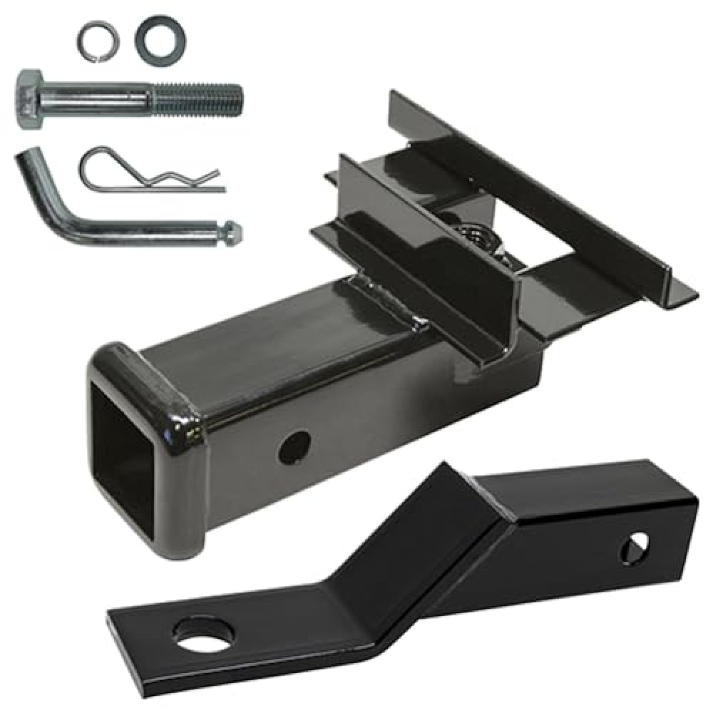 Red Hawk HITCH-19 Bumper Hitch Compatible With/Replacement For Yamaha Drive2 20017 and newer Golf Carts