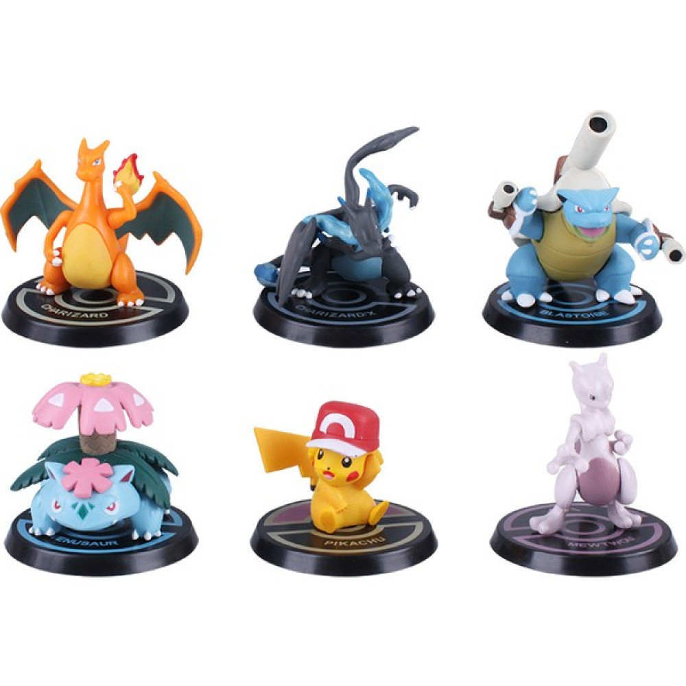 Red Ocean No. 1 Pokémon Şekil 6 Ivysaur Mewtwo Su Ok Kaplumbağa Araba Modeli Süsler (Yurt Dışından) Oto Boyaları Fiyatı