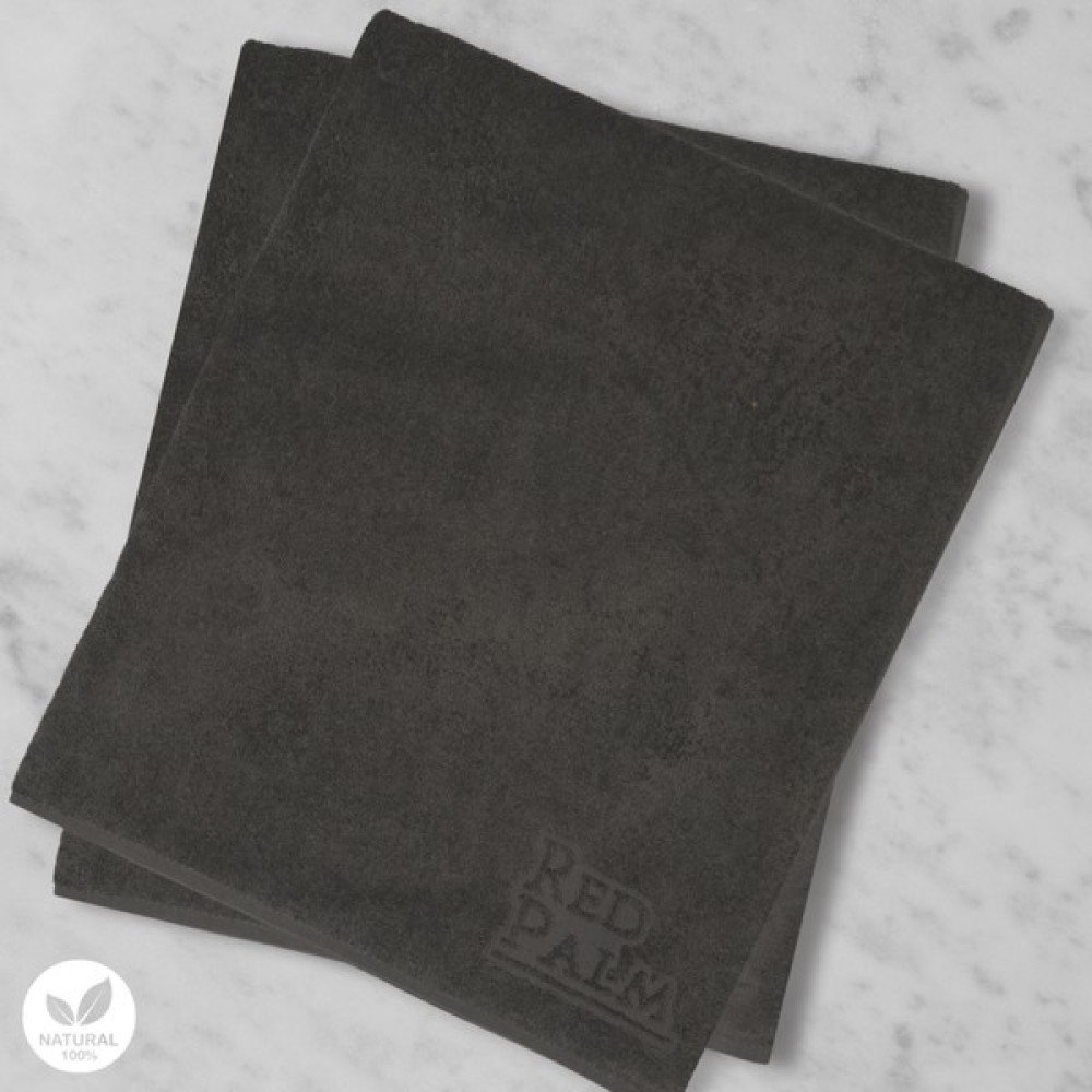 Red Palm Antibakteriyal %100 Doğal Pamuk Antrasit Gri Banyo Havlusu 90 x 160 cm Banyo Havlusu Fiyatı