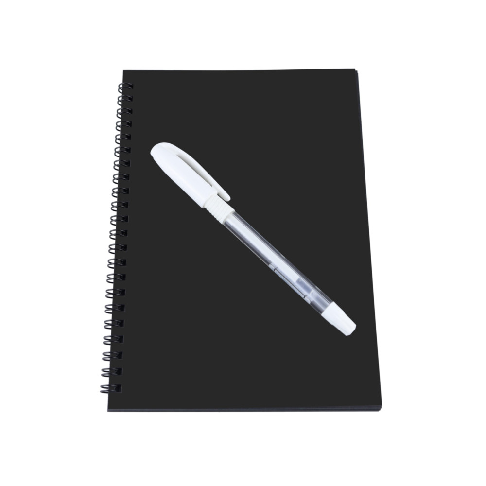 Red Whiter Siyah Yapraklı Defter Spiralli 14x20 100 Gr. 40 Sayfa Ve Beyaz Kaliteli Jel Kalem Defter Fiyatı
