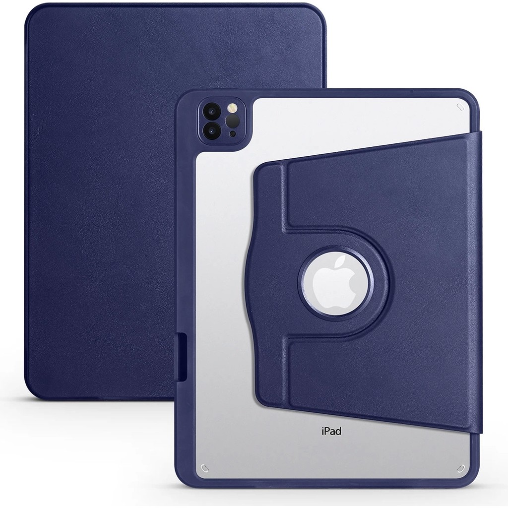 RedClick Apple iPad Air 11 2024 Kılıf Redclick Termik Kalem Bölmeli Dönebilen Standlı Kılıf - Lacivert Tablet Kılıfı Fiyatı